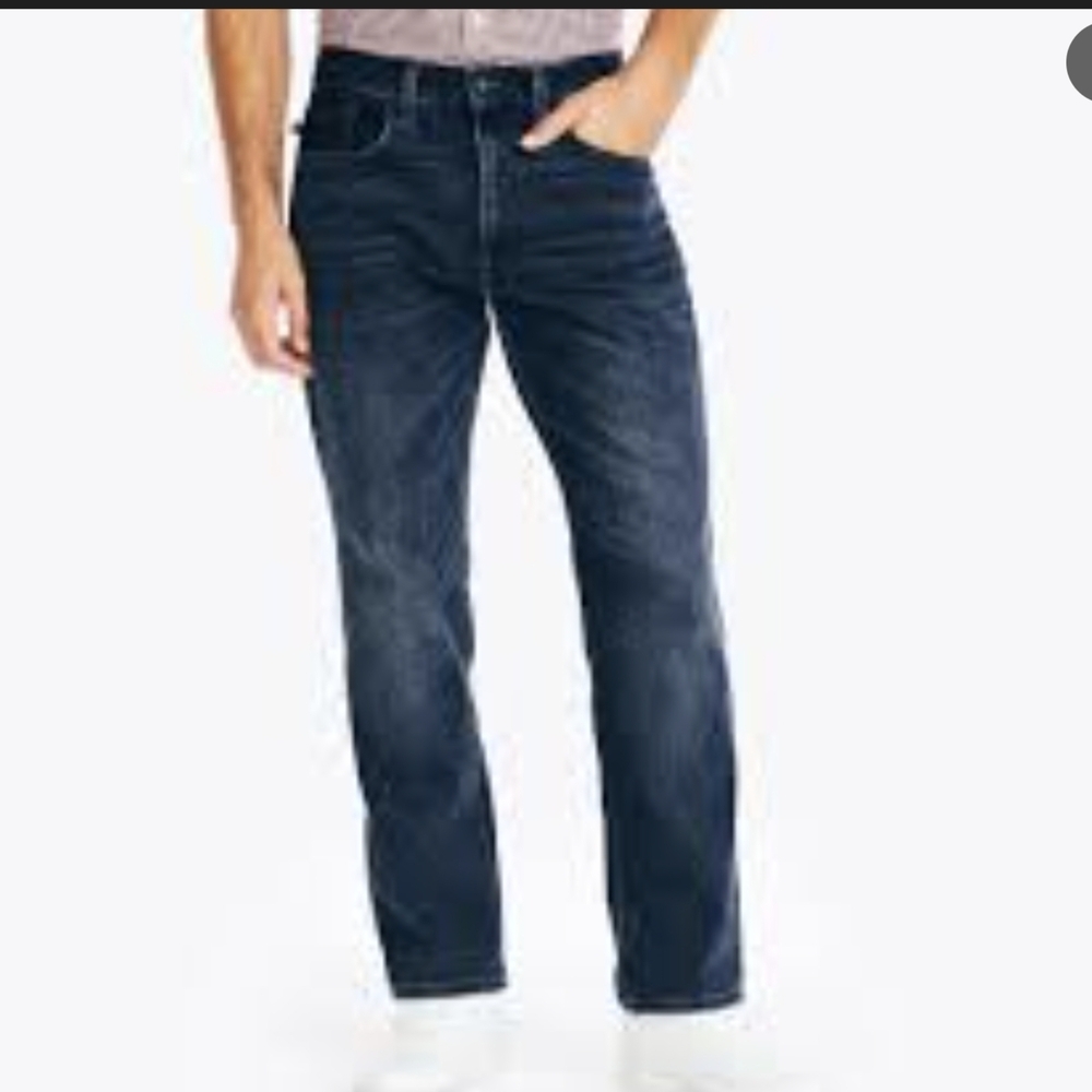 NAUTICA Classic Men's Relaxed Jeans - Deep Blue